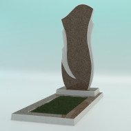 Памятник из высокопрочного бетона №8 1000-430-50 Памятник из высокопрочного бетона №8 1000-430-50