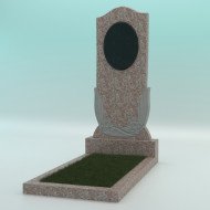 Памятник фигурный розовый 1100-500-70